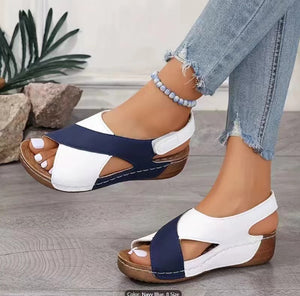 Women's Colorblock Fashion Sandals