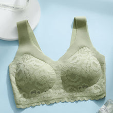 Cargar imagen en el visor de la galería, Women&#39;s Push Up Lace Seamless Sleep Bra For Beautiful Back
