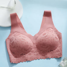 Cargar imagen en el visor de la galería, Women&#39;s Push Up Lace Seamless Sleep Bra For Beautiful Back
