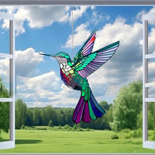 Load image into Gallery viewer, Grishay Hummingbird Suncatcher
