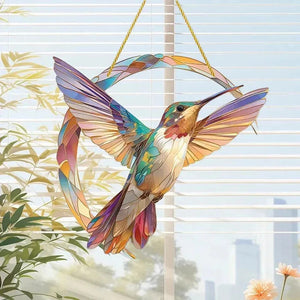 Grishay Hummingbird Suncatcher