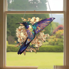 Load image into Gallery viewer, Grishay Hummingbird Suncatcher
