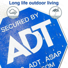 Cargar imagen en el visor de la galería, Security Signs 28&quot; ADT Yard Sign with Aluminum Stake, Heavy Duty Weatherproof
