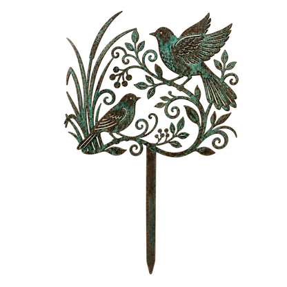 Graddi PatinaBird Garden Stake