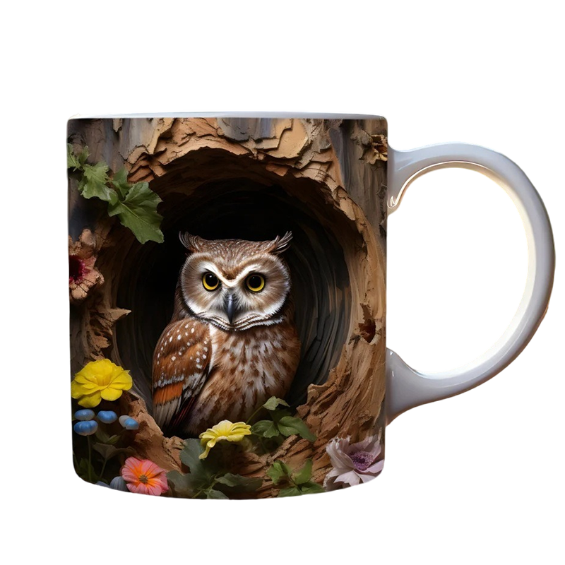 Graddi Owl Mug