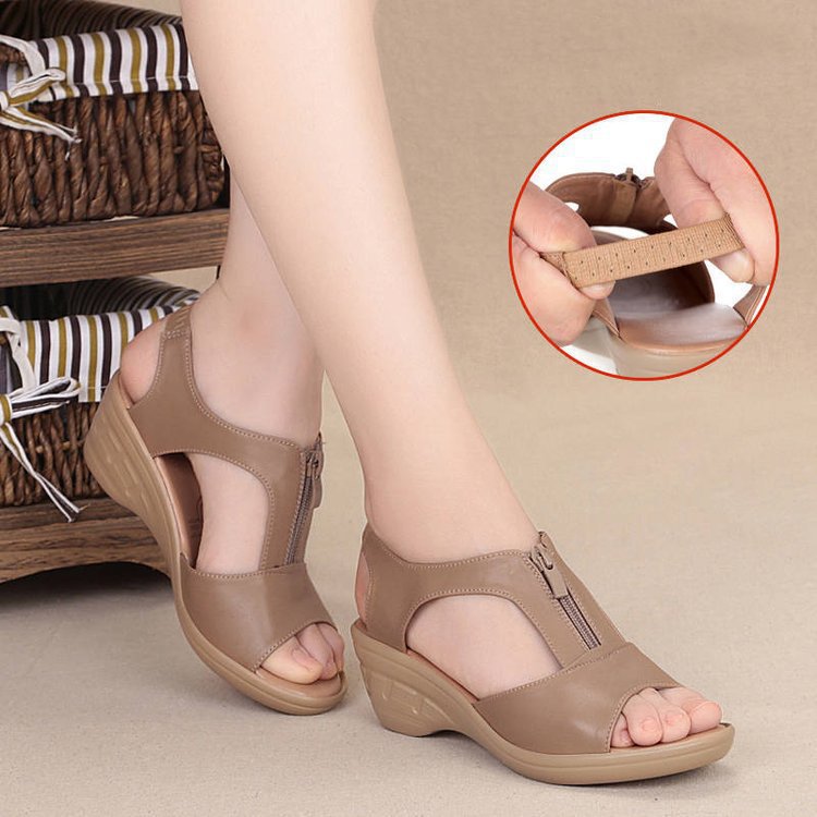 Women's Comfortable Soft Sole Wedge Casual Hollow Sandals