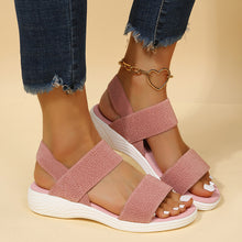 Cargar imagen en el visor de la galería, Ladies Fly Woven Flat Casual Sandals
