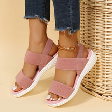 Load image into Gallery viewer, Ladies Fly Woven Flat Casual Sandals
