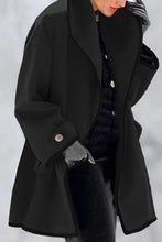 Load image into Gallery viewer, warm loose-fit tweed coat
