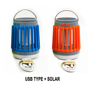 Solar Powered LED Outdoor Light and Mosquito Killer USB Charging_8