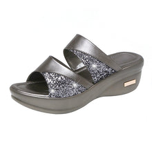 Cargar imagen en el visor de la galería, Fashion Platform Platform Wedge Wedge Ladies Slippers
