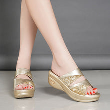 Cargar imagen en el visor de la galería, Fashion Platform Platform Wedge Wedge Ladies Slippers
