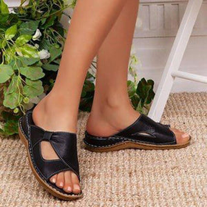 Ladies Thick Sole Comfortable Casual Slippers