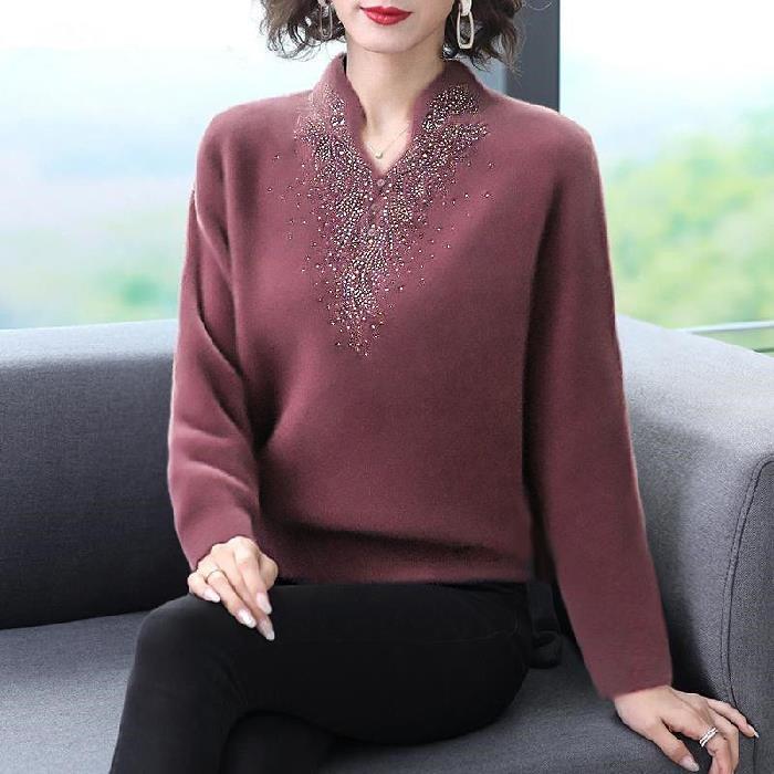 women's autumn and winter double-sided fleece bottoming shirt
