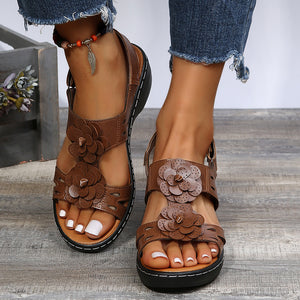 Women's Casual Wedge Velcro Sandals