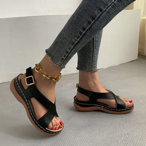 Solid Color Casual Women's Sandals