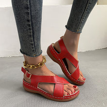 Load image into Gallery viewer, Solid Color Casual Women&#39;s Sandals
