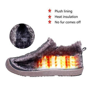 Large Size Waterproof Warm Cotton Snow Boots Lovers Shoes