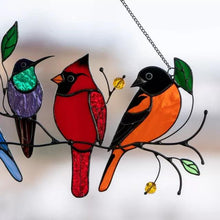 Cargar imagen en el visor de la galería, Birds Stained Window Hangings
