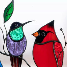 Cargar imagen en el visor de la galería, Birds Stained Window Hangings
